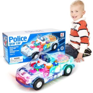 olice gear car and Electric functional music Car toys - BIG Size