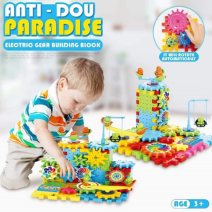 Anti-Dou Paradise – 101 Pcs Electric Gear Building Blocks